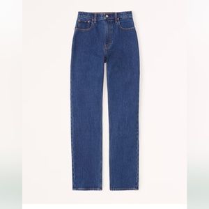 Abercrombie Ultra High Rise 90s Straight Jean
